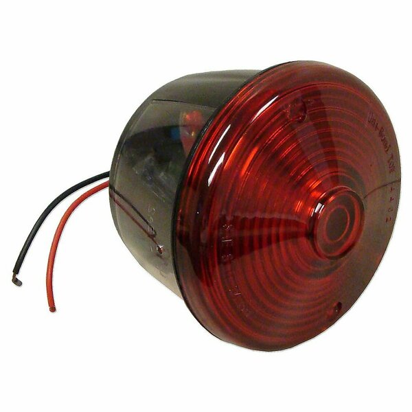 Aftermarket 12V Round Red Tail Light Assembly 370716R91